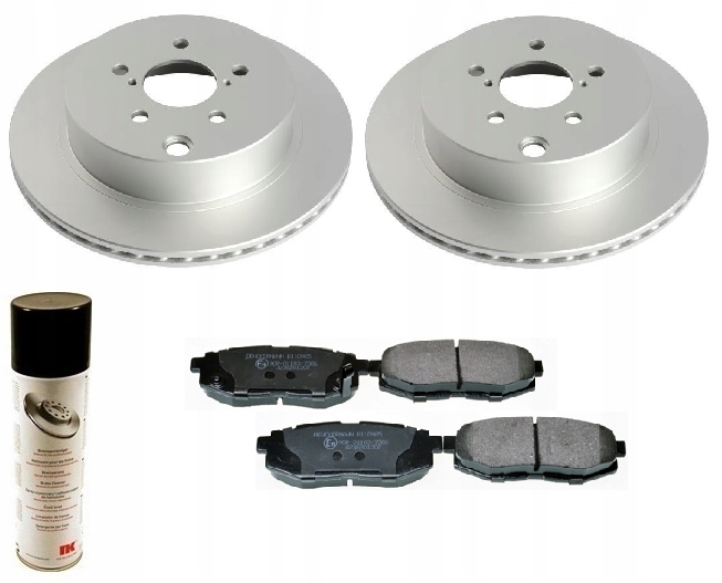 Диски колодки SUBARU FORESTER IV SJ 2012-задній вентиль