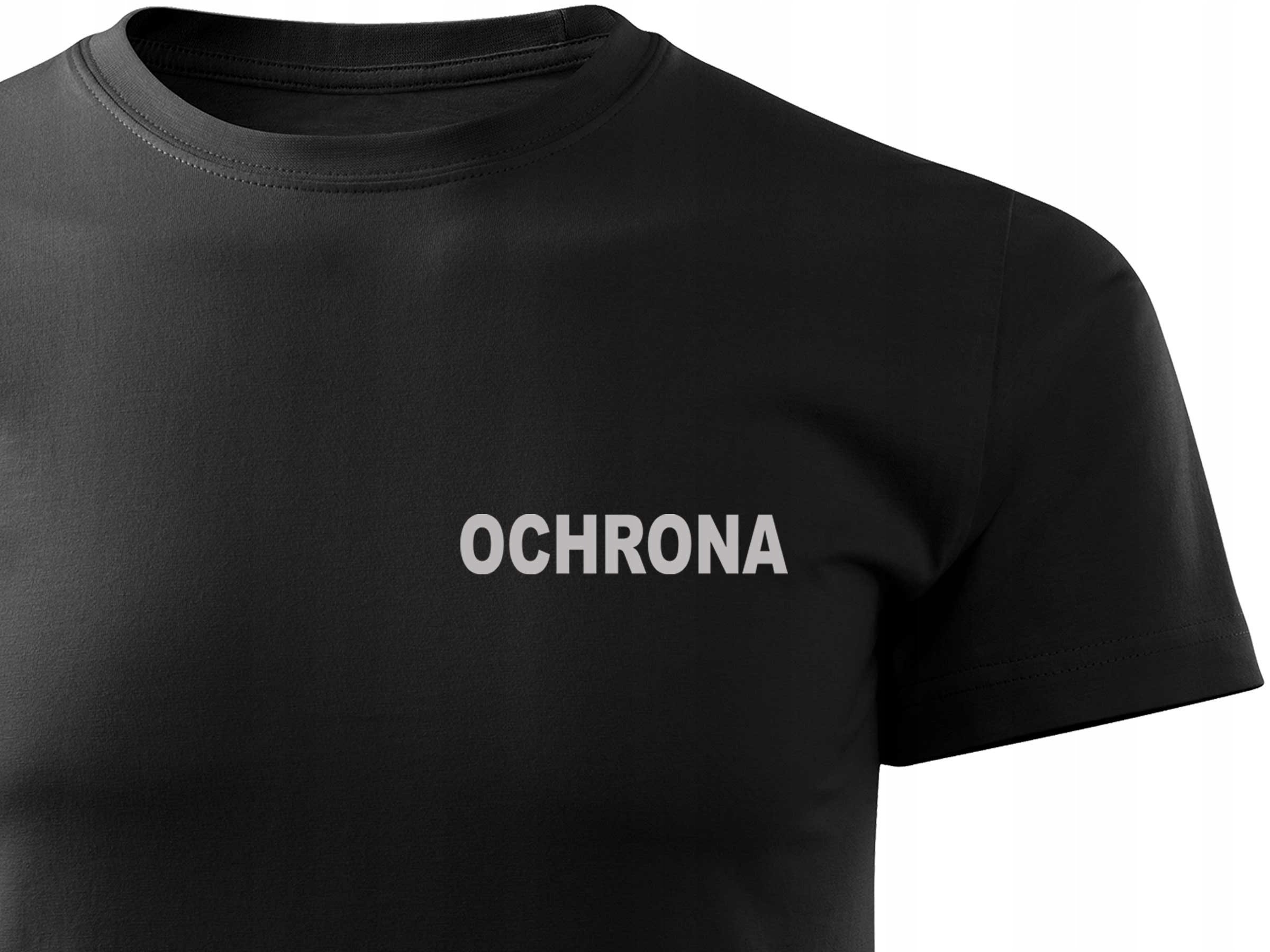 

Wygodna Koszulka 100% Bawełna Nadruk Ochrona - XL
