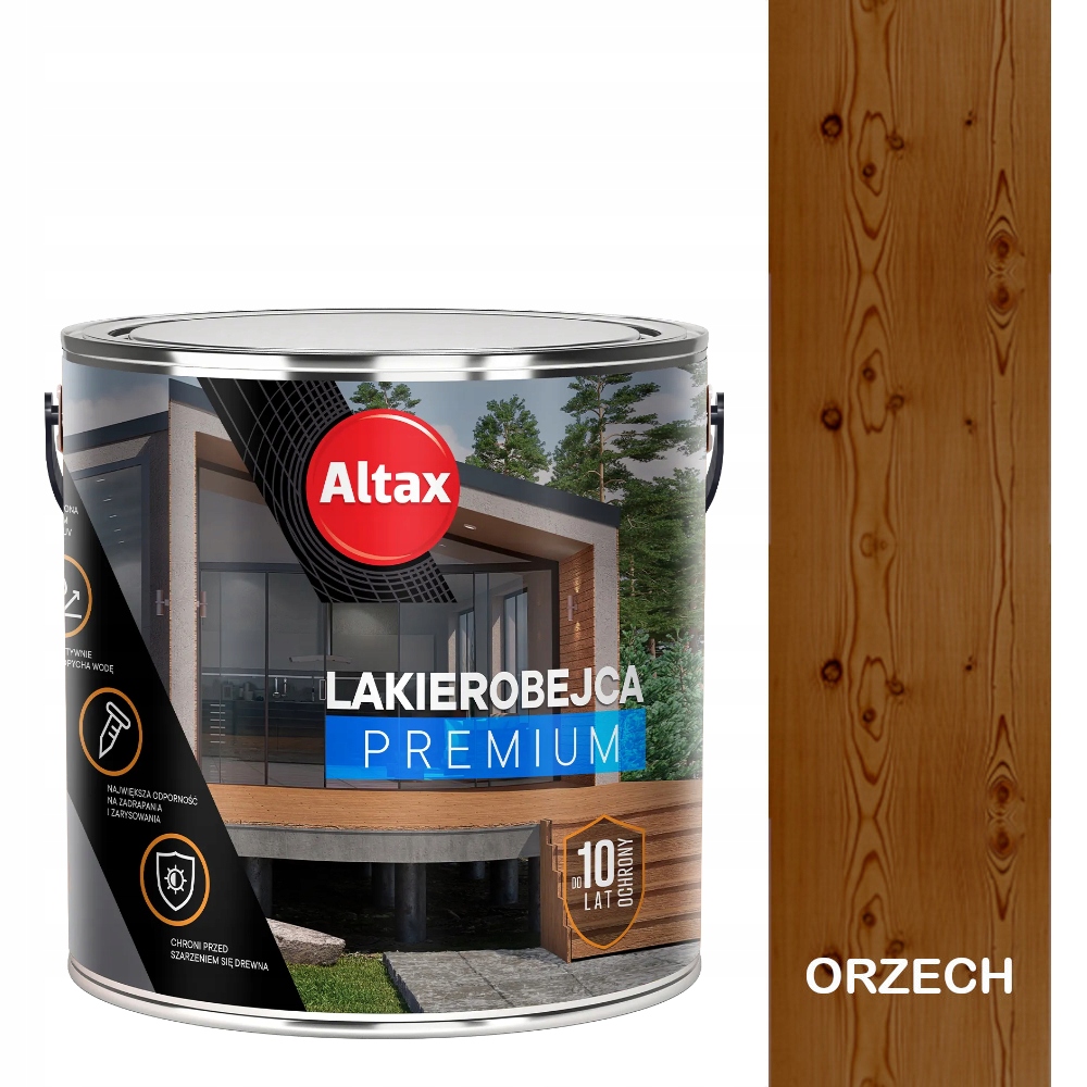 Altax Premium Lakierobejca 2,5l orzech