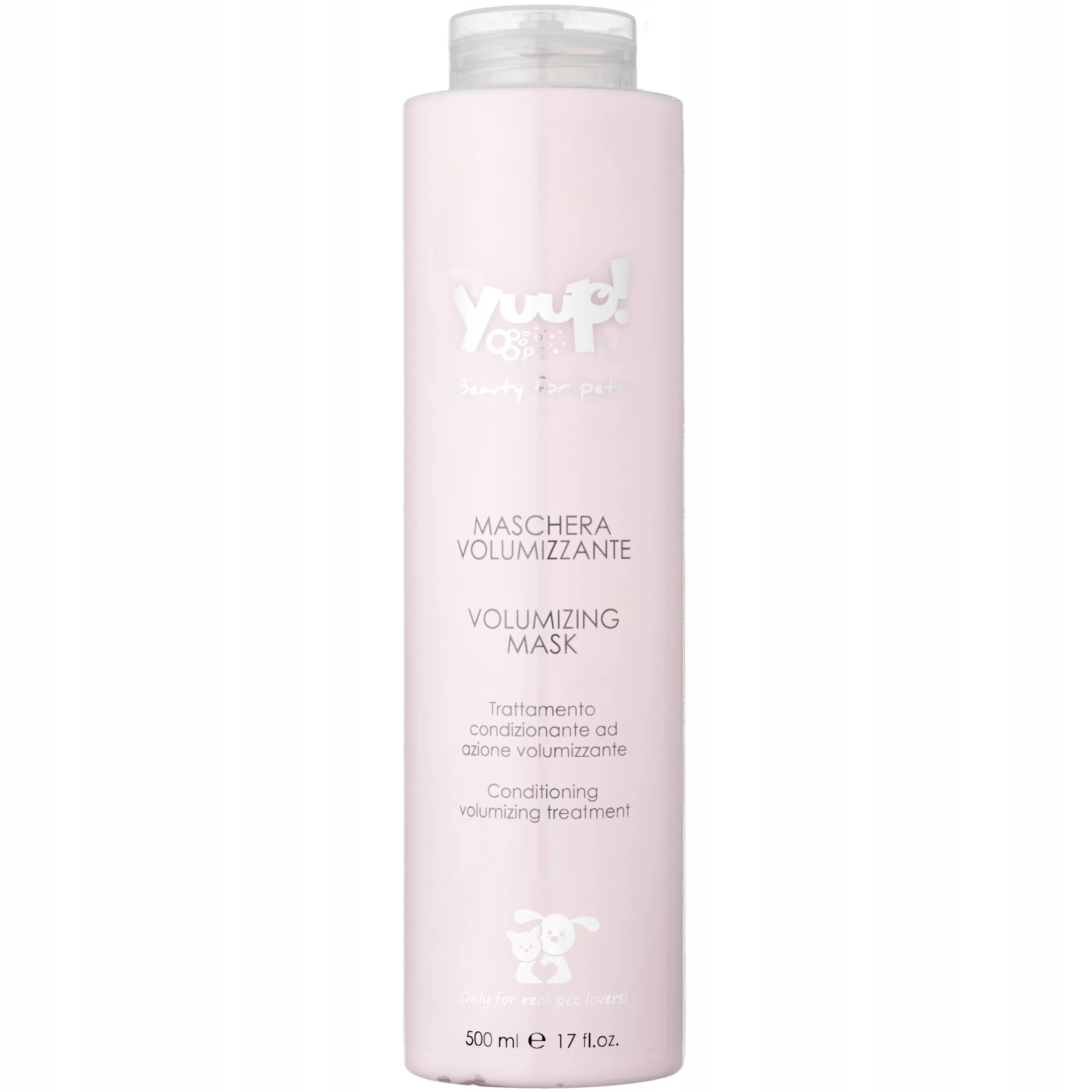 Yuup! Home Volumizing odżywcza maska z keratyną zwiększająca objętość 500ml