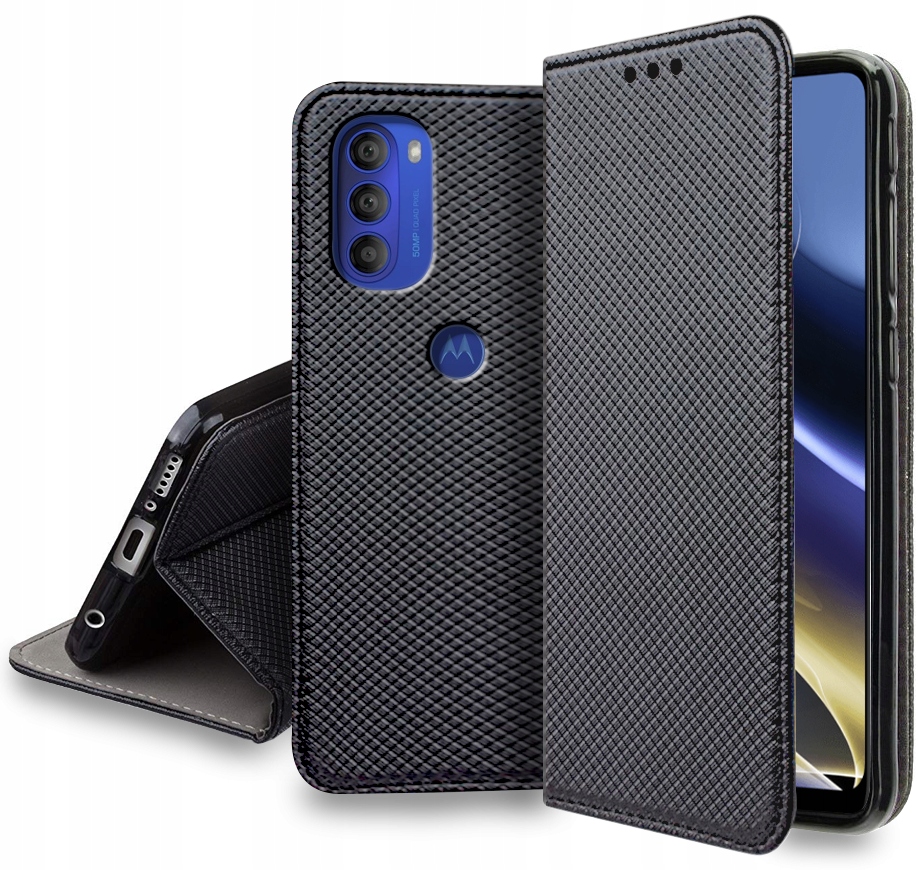 

Etui S-Magnet Case Szkło do Motorola Moto G51 5G