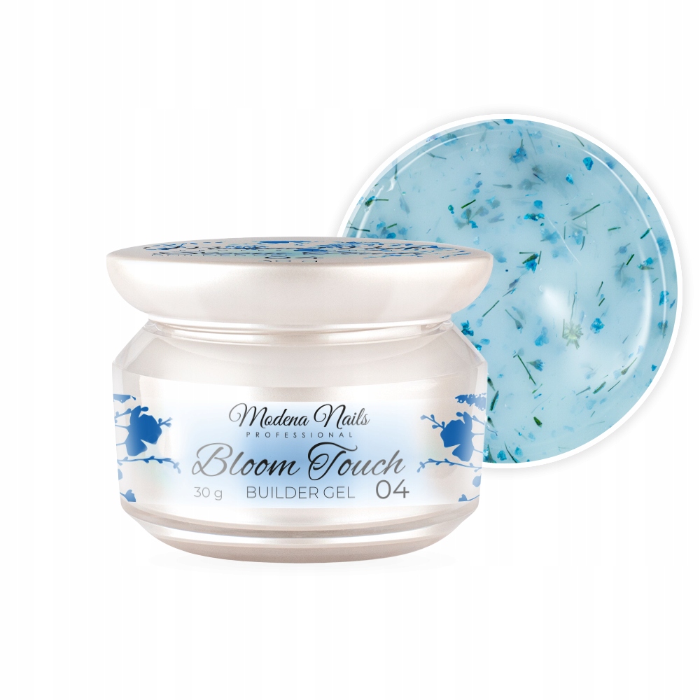 MODENA NAILS Żel budujący średnio gęsty - Bloom TOUCH Builder Gel 30g - 04