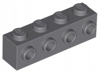 

Lego 30414 Klocek 1x4 szary ciemny Dbg Nowy (2g)
