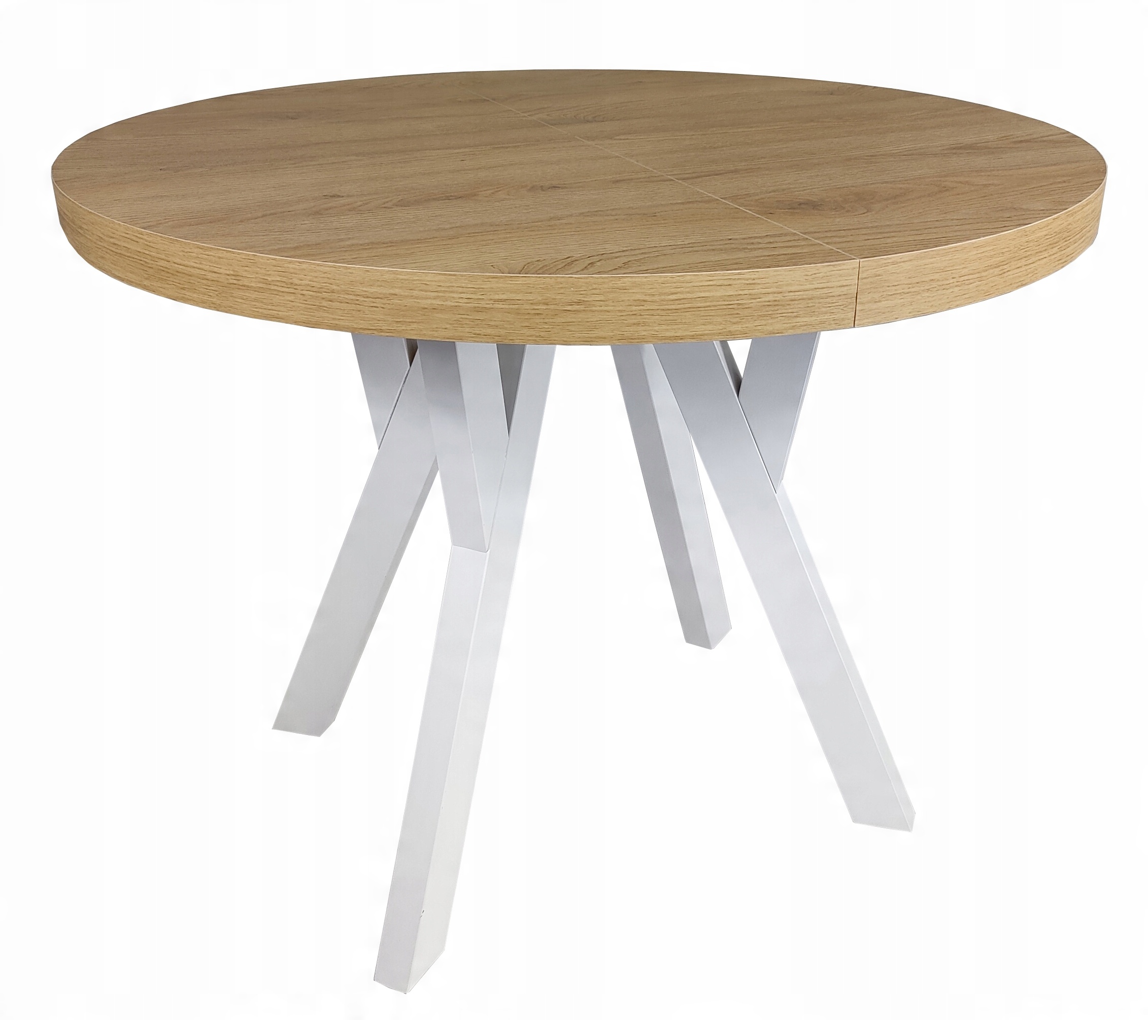 

Stół okrągły rozkładany Dąb Słoneczny 100/200 cm