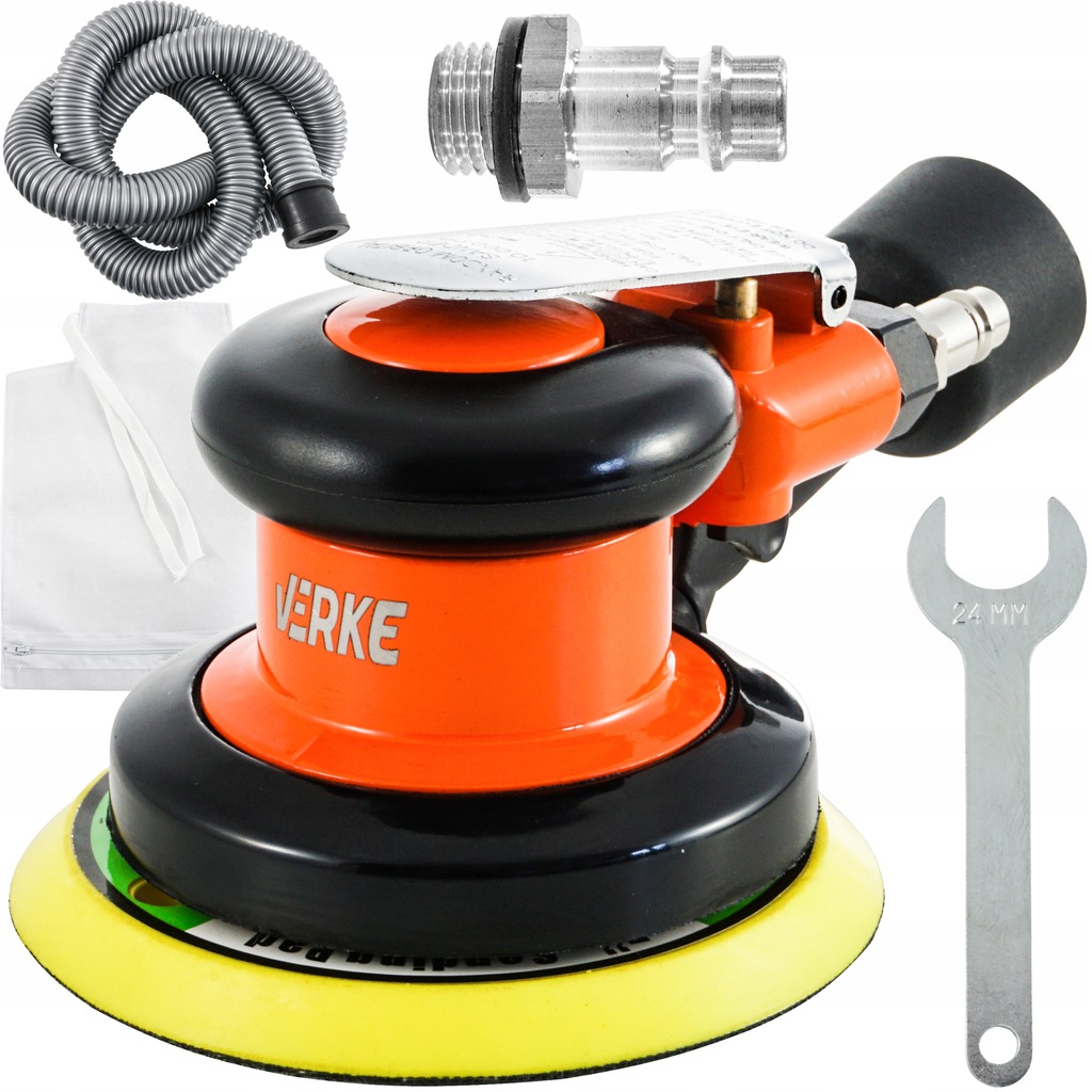 SZLIFIERKA OSCYLACYJNA MIMOŚRODOWA PNEUMATYCZNA