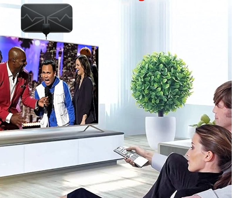 NAJMOCNIEJSZA ANTENA TV POKOJOWA DVB-T2 MUX8 FM 4K Model W1E