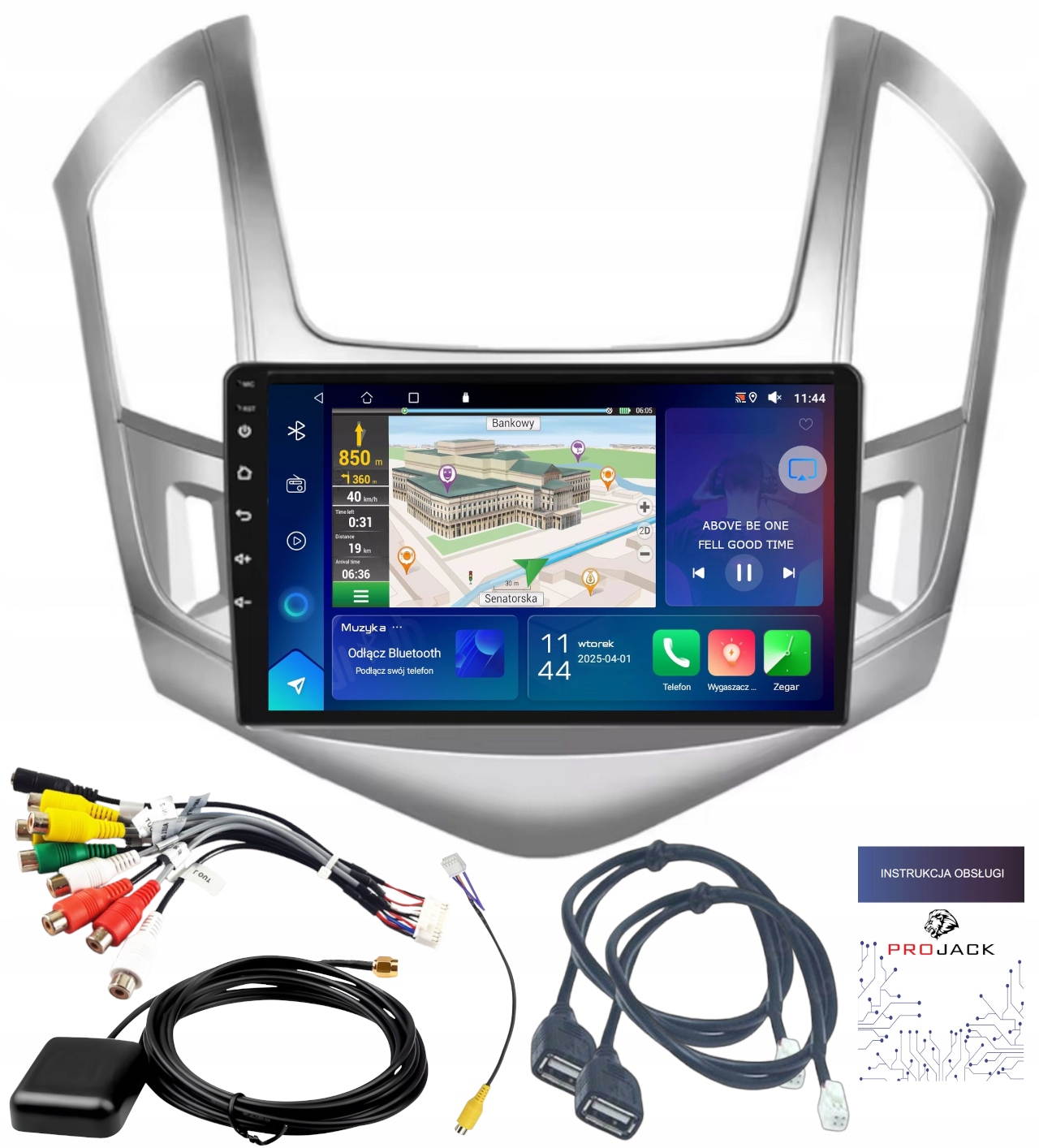 Autorádio Chevrolet Cruze 2012-2015 Wifi Carplay Bt Usb 2GB 64GB