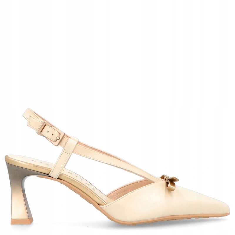 Španělské lodičky bez podpatku Hispanitas HI264678 Krémové 38