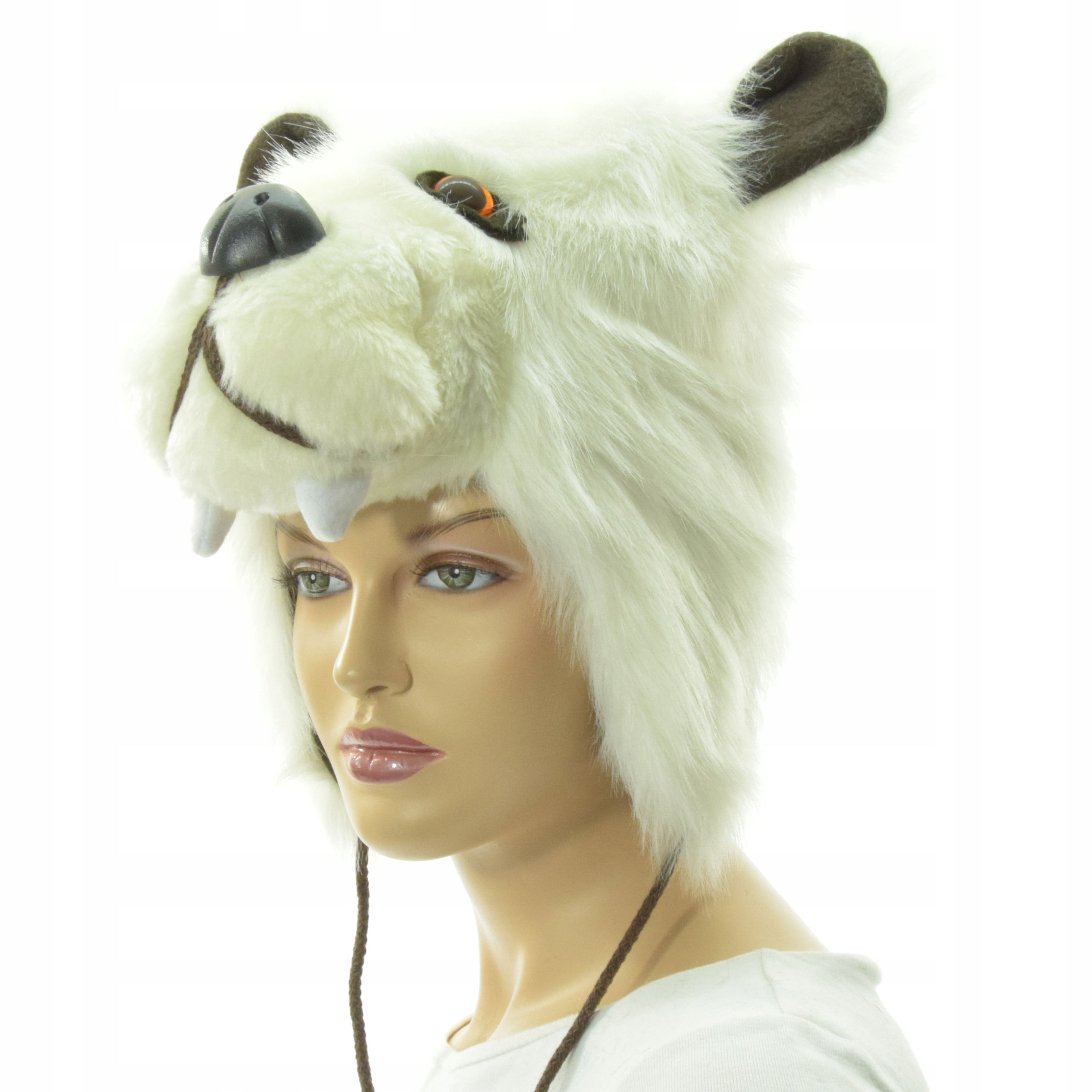 

Czapka zimowa - Miś polarny -rozm. XL