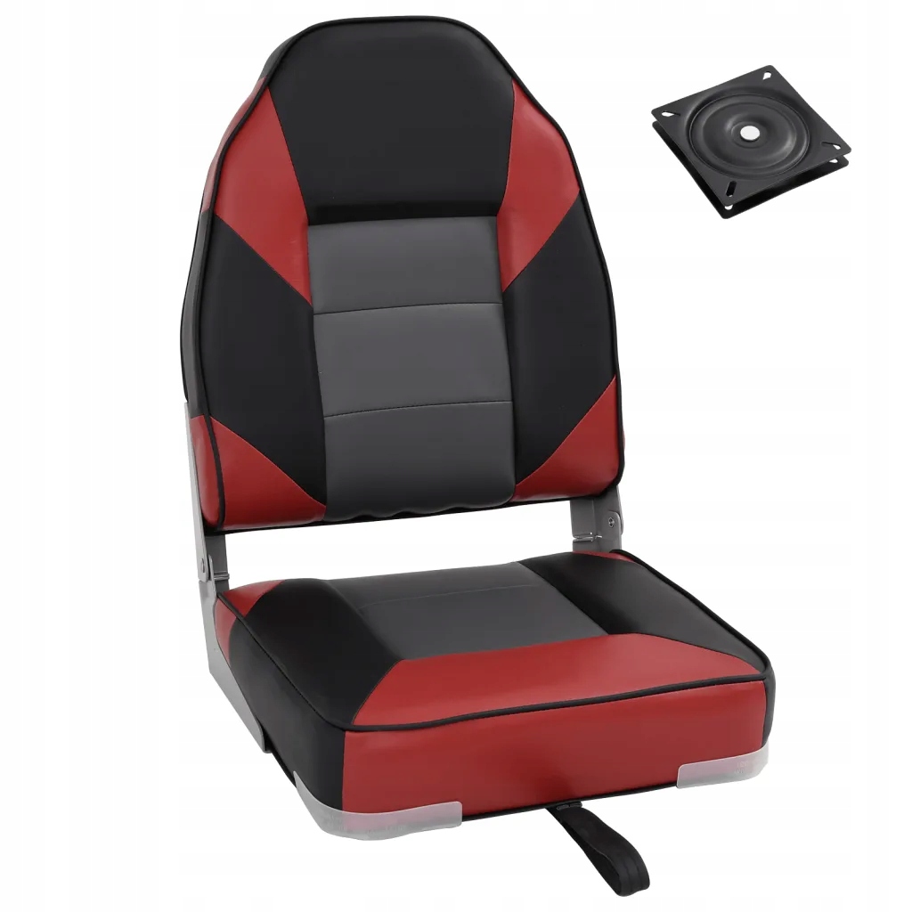 vidaXL 2dílné skládací sedadlo do člunu s vysokým opěradlem