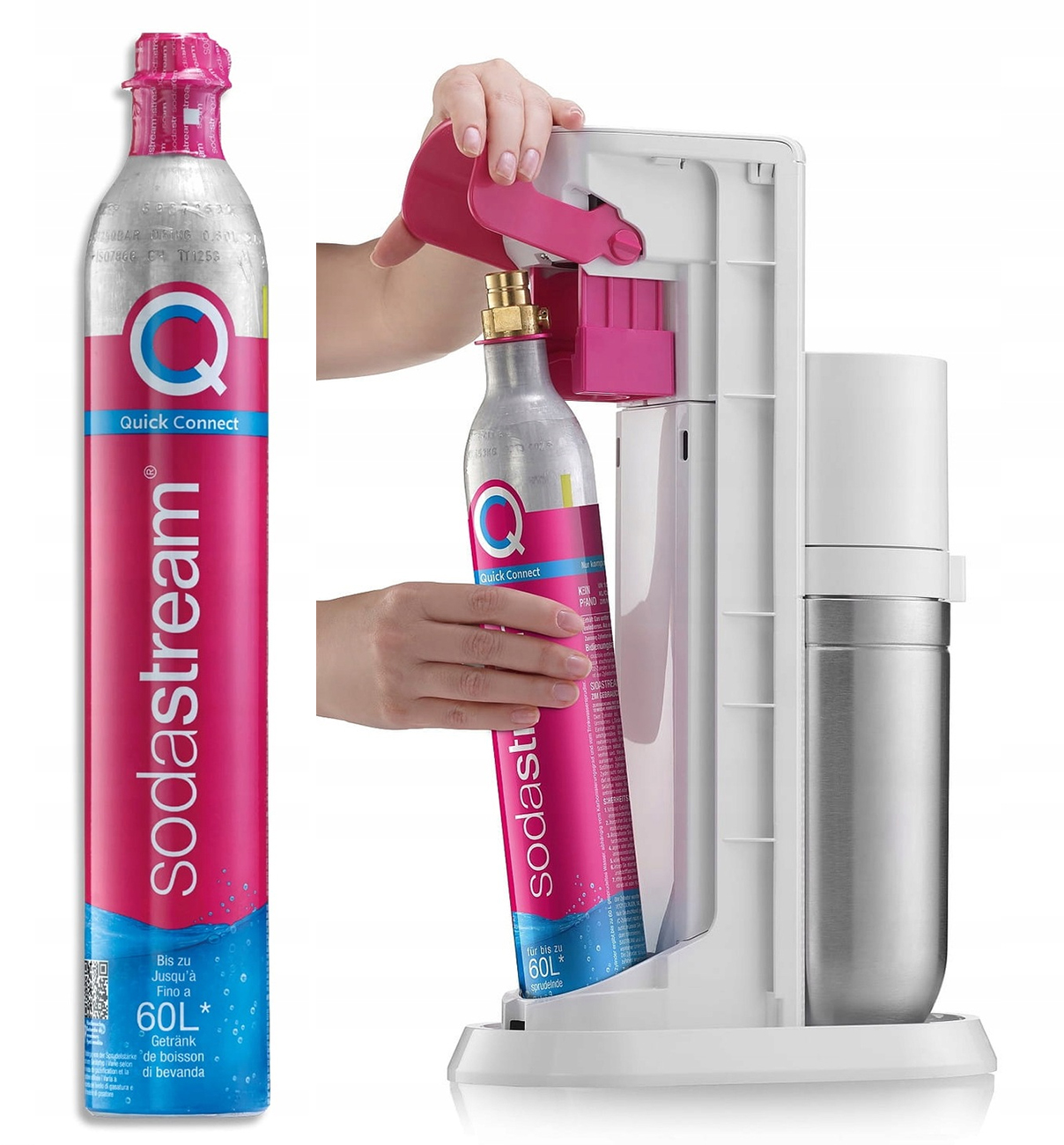 Cylinder Sodastream CO2 bombička do saturátoru Quick connect