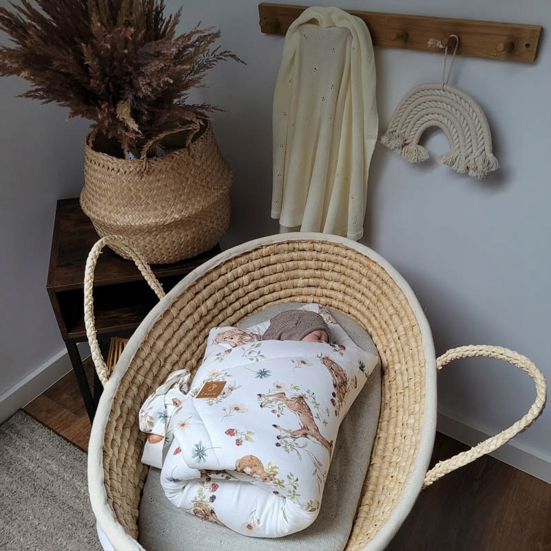 Bambusowy Rożek Becik Niemowlęcy, Las, Lepre Bohater / Bajka brak