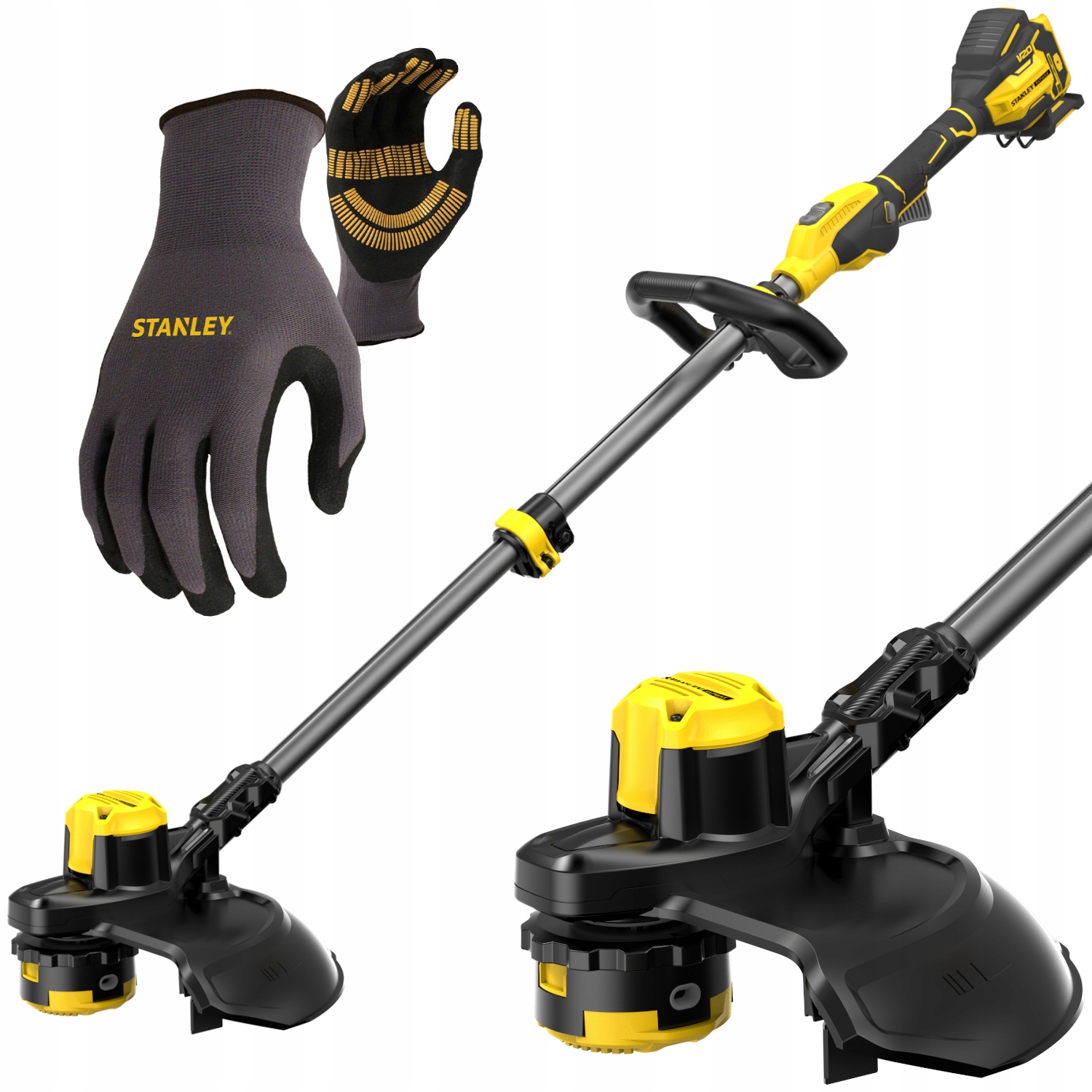 Podkaszarka żyłkowa 18V 33cm body Stanley V20 SFMCSTB933B Rękawice