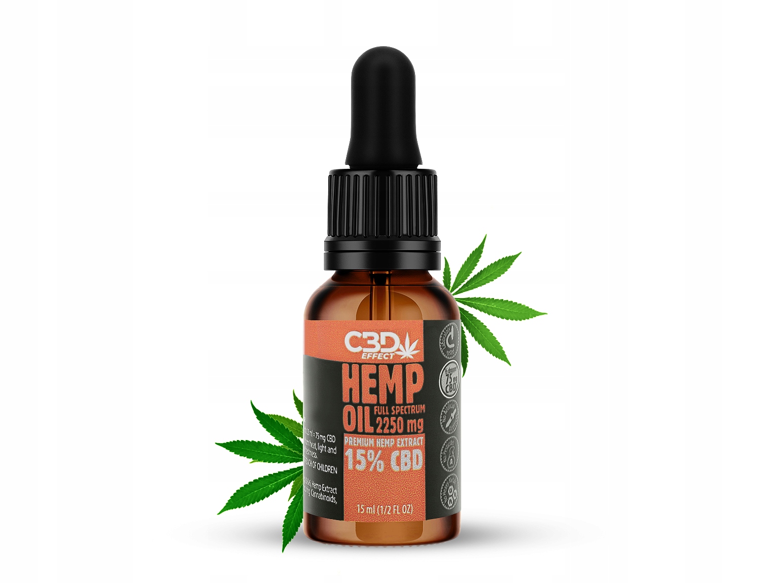 

Olejek konopny Cbd 15% 15 ml Certfikowany