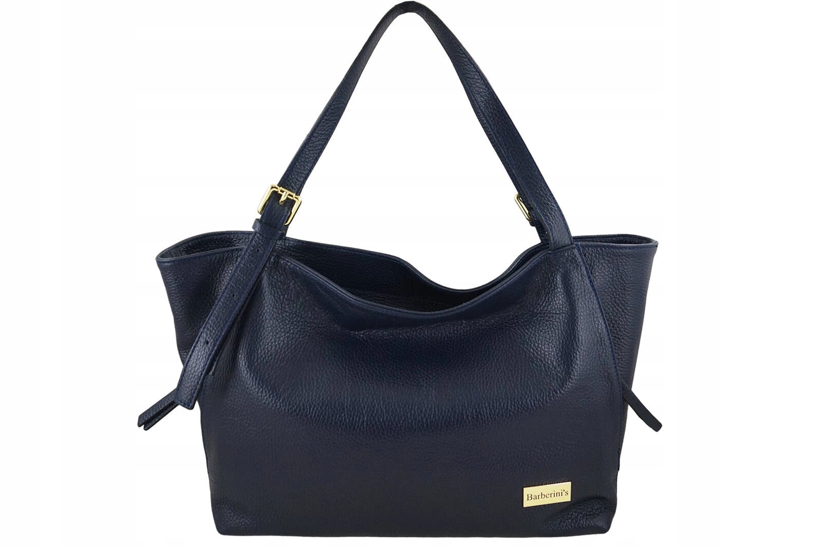 Módní dámská shopperka přes rameno modrá