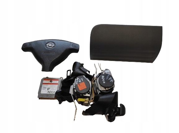 OPEL AGILA A 00- PODUSZKA POWIETRZNA PASY MODUŁ 9209799