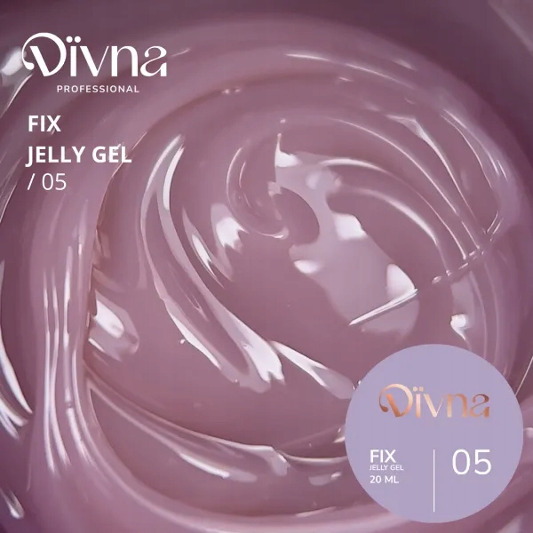 Stavební gel Divna Fix Jelly Gel 05 20 ml