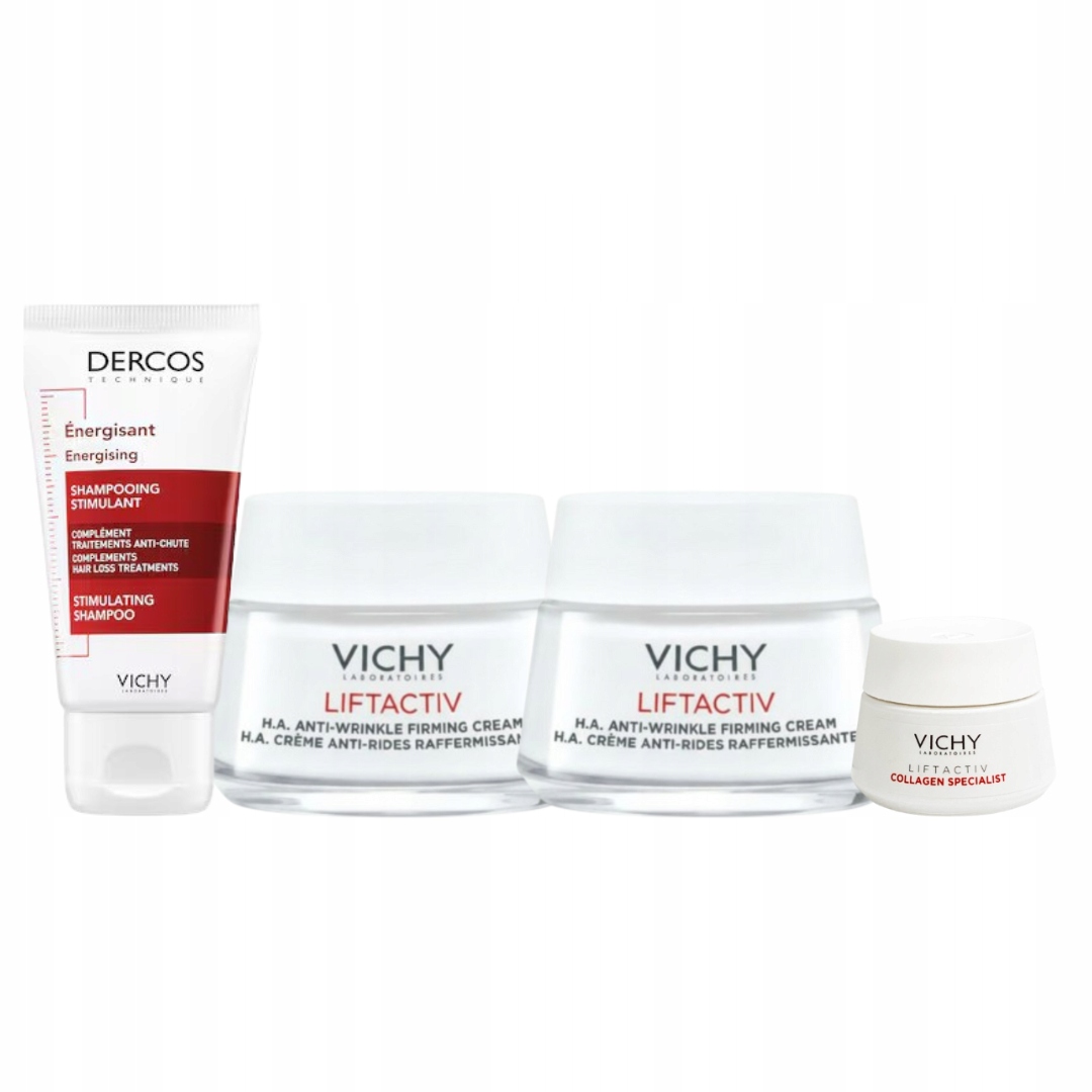 Vichy Liftactiv Supreme ujędrniający krem na dzień do cery suchej 50ml 2PAK