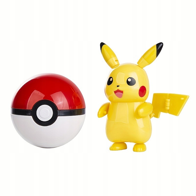 Pokeball Clip Összecsukható Figura PIKACHU JÁTÉK GYEREKEKNEK Kiváló ajándék Darabszám 1 db