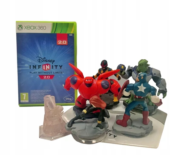 GRA DISNEY INFINITY + FIGURKI X360