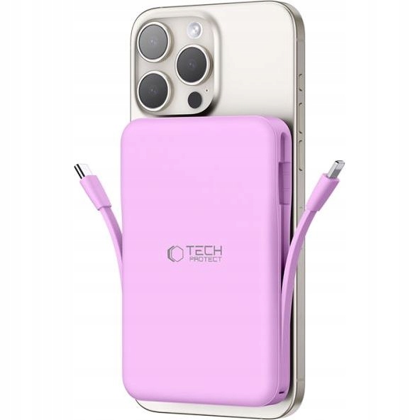 Powerbanka Tech-Protect, indukční pro MagSafe, 10000 mAh, 15 W, rychlá, výkonná