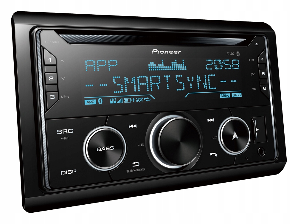 Pioneer FH-S720BT radio samochodowe 2DIN MP3 Bluetoth CD MP3 USB VarioColor