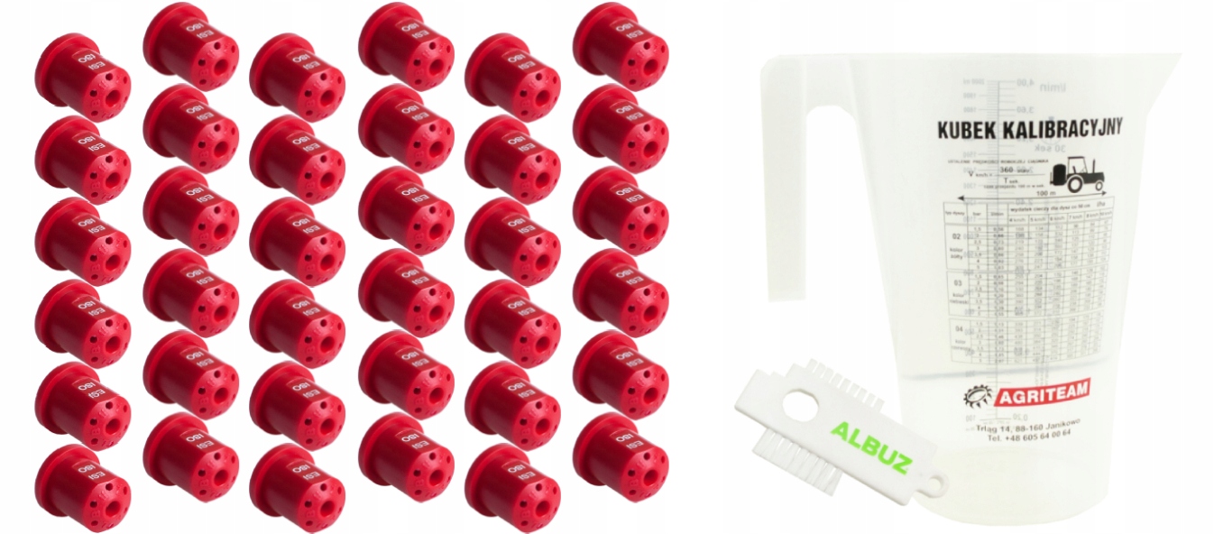 КОМПЛЕКТ НАСАДОК ДЛЯ БАЛКИ 18M ESI 110 04 ALBUZ + БЕЗКОШТОВНО