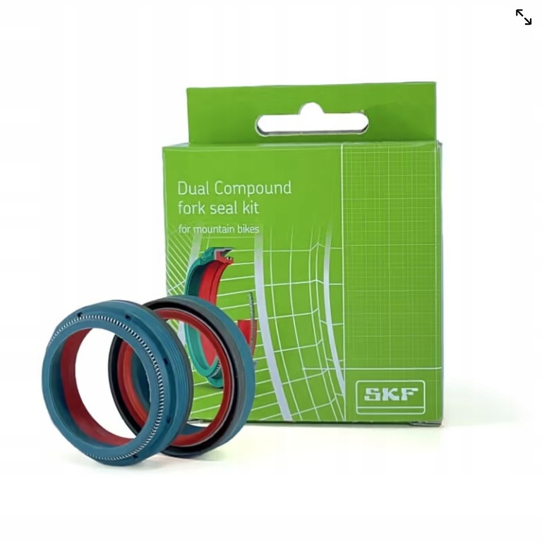 Uszczelniacze przedniego zawieszenia Mtb Dual Compound Fox 40mm, Marzocchi