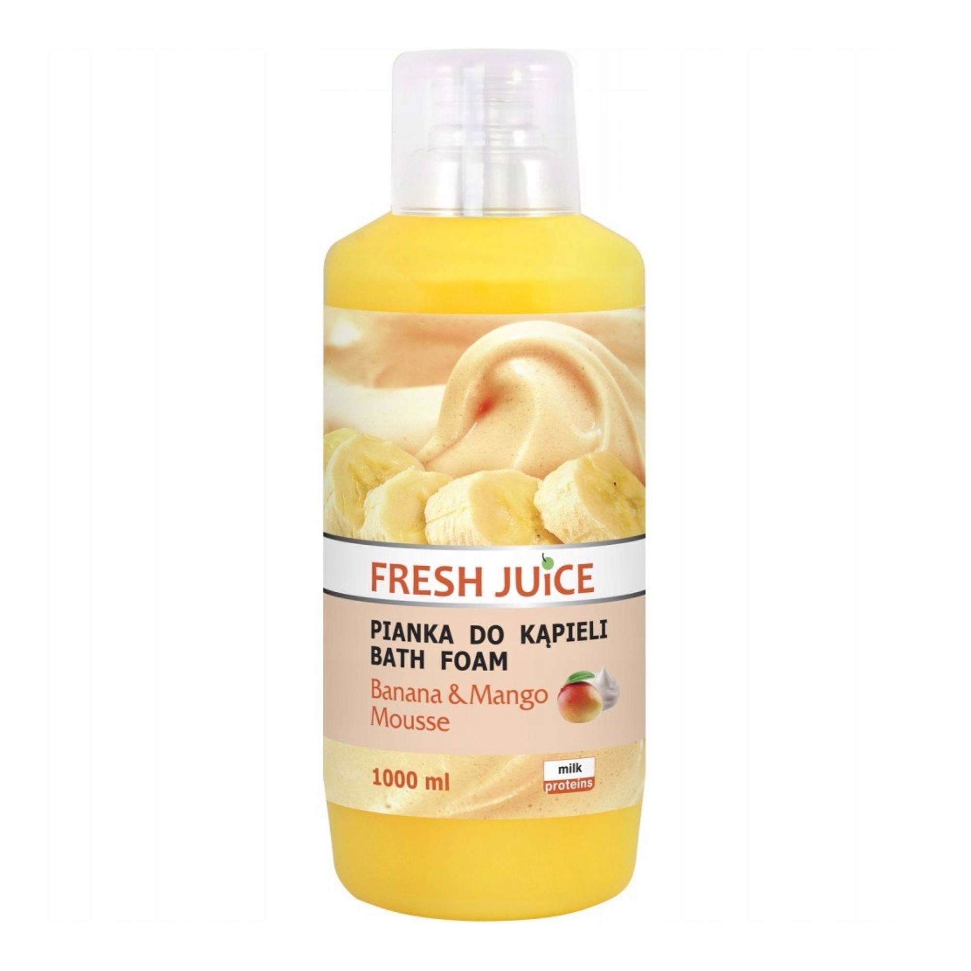 

Fresh Juice Pianka Do Kąpieli 1L Banana & Mang