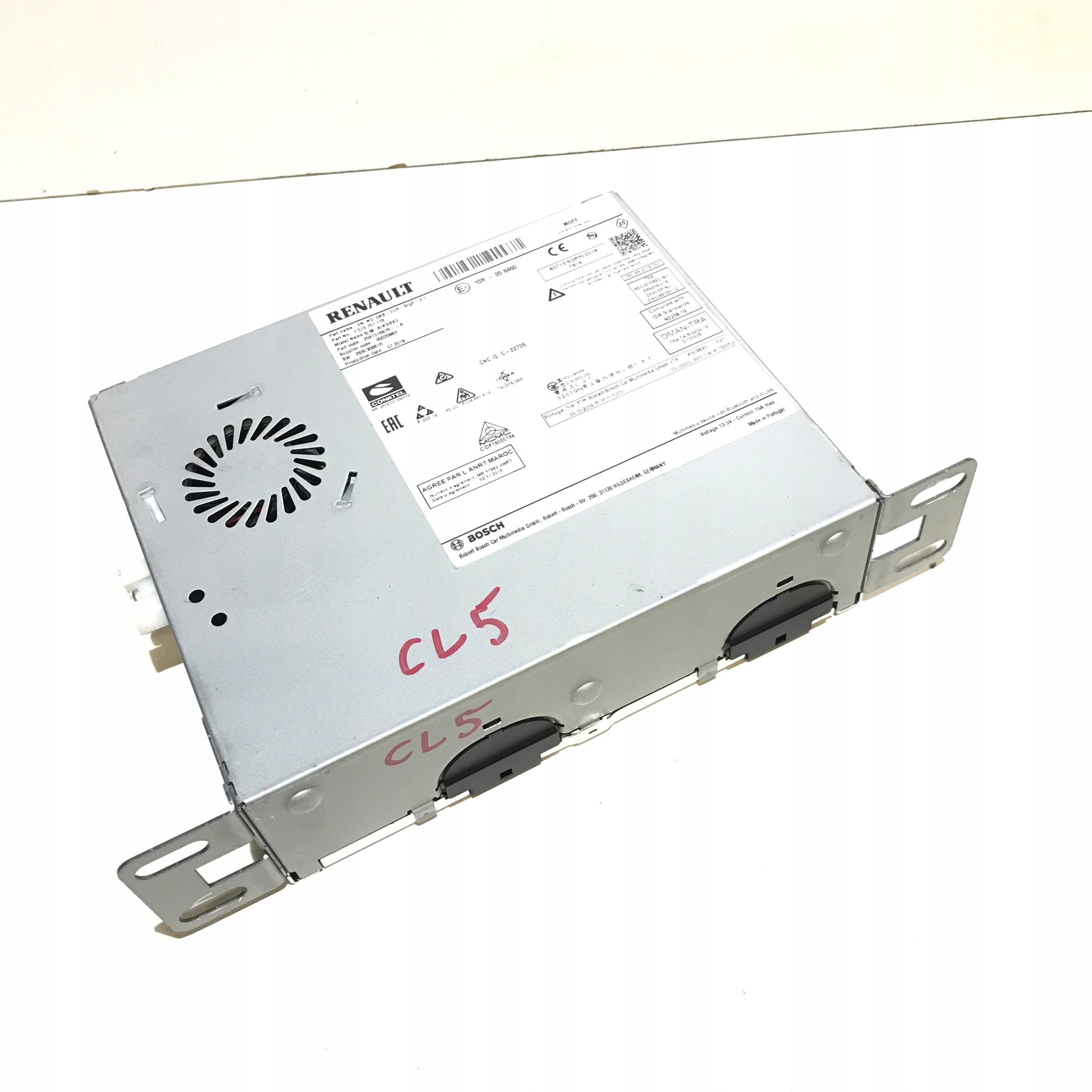 RENAULT CAPTUR CLIO V RADIO NAVIGATION 259151697R