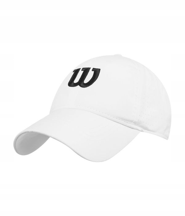 Уилсон сверхлегкая теннисная кепка белый