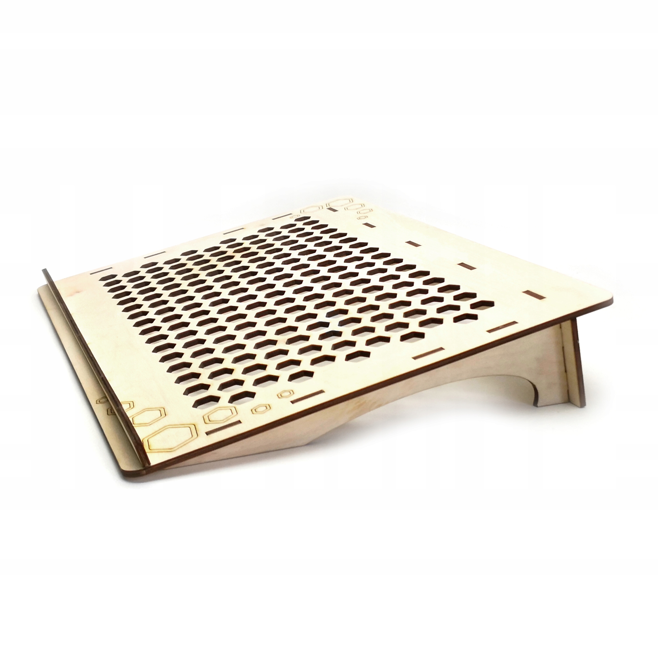 PODKŁADKA POD LAPTOPA podstawka DREWNO RETRO 15,4