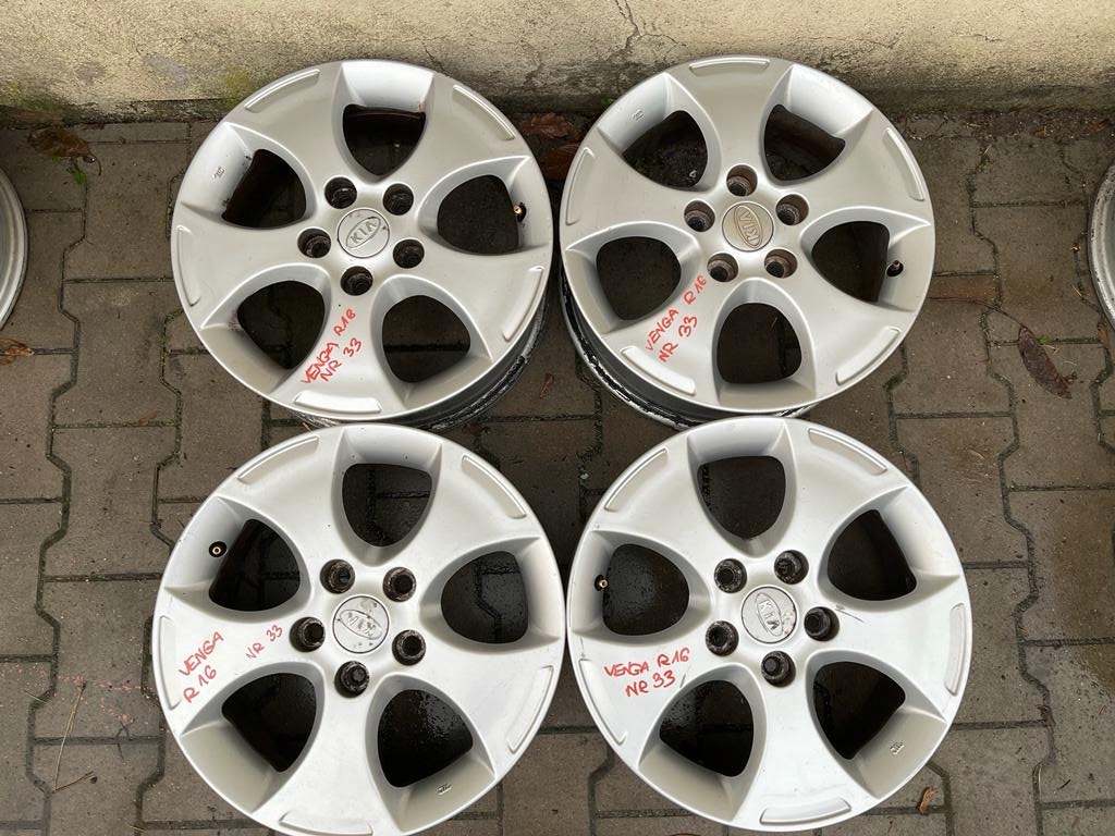 IX20 VENGA ORYGINALNE CERCHI di alluminio R16 5X114,3