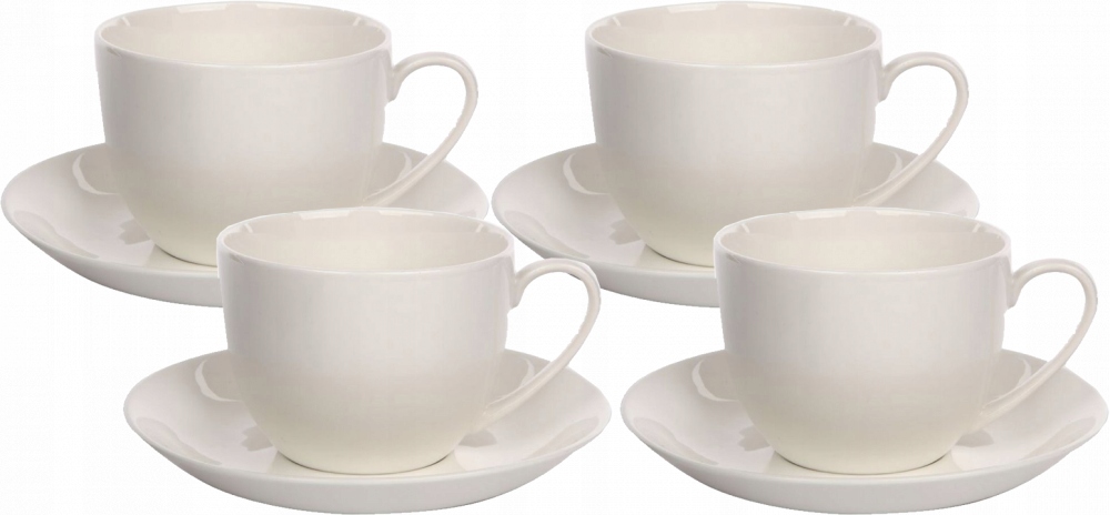 

4x filiżanki spodki Altom Design Bella 200ml