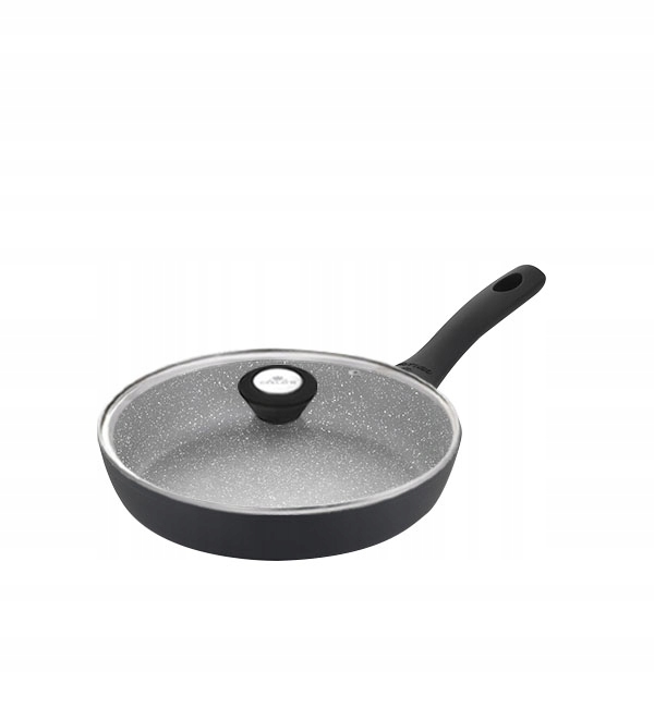 

Gerlach Granitex Grey Patelnia 24 CM Z Pokrywką