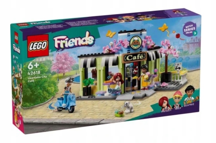 Lego 42618 Friends Kavárna V Heartlake