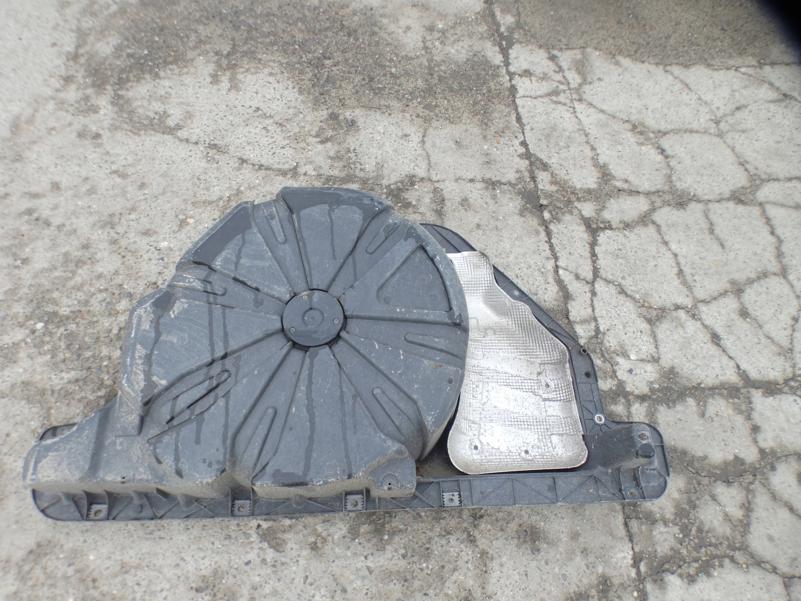 sump floor boot rear part rear RENAULT SCENIC III 3