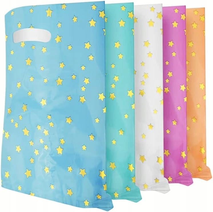 ZESTAW 30 WORECZKÓW TOREBEK DO PAKOWANIA PREZENTÓW, UPOMINKÓW GWIAZDKI