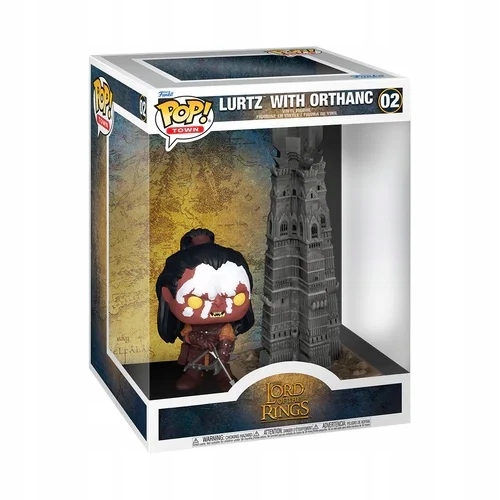 Originální Funko Pop! Město: LotR S9 Lurtz w/Tower #02