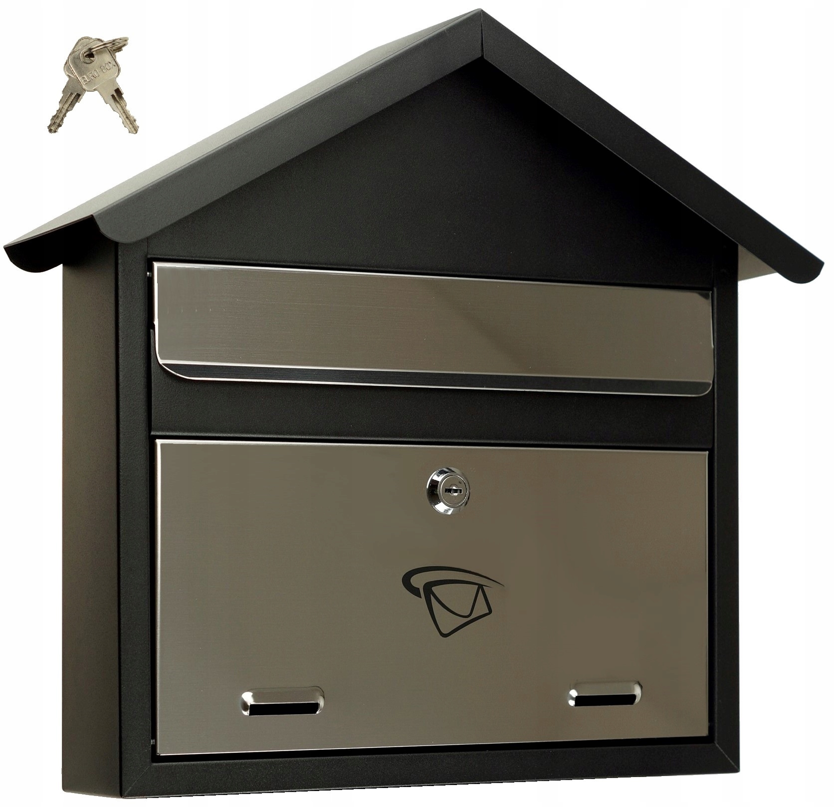 Poštovní Schránka Formát C4 Velká Nerezová Inox