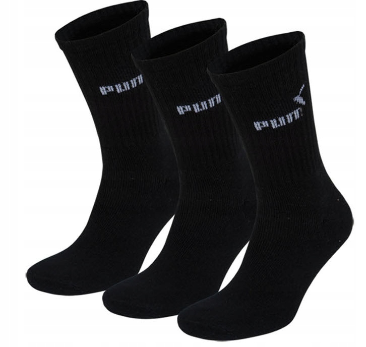

Puma Skarpetki Skarpety 3 pary Komplet Black 39-42
