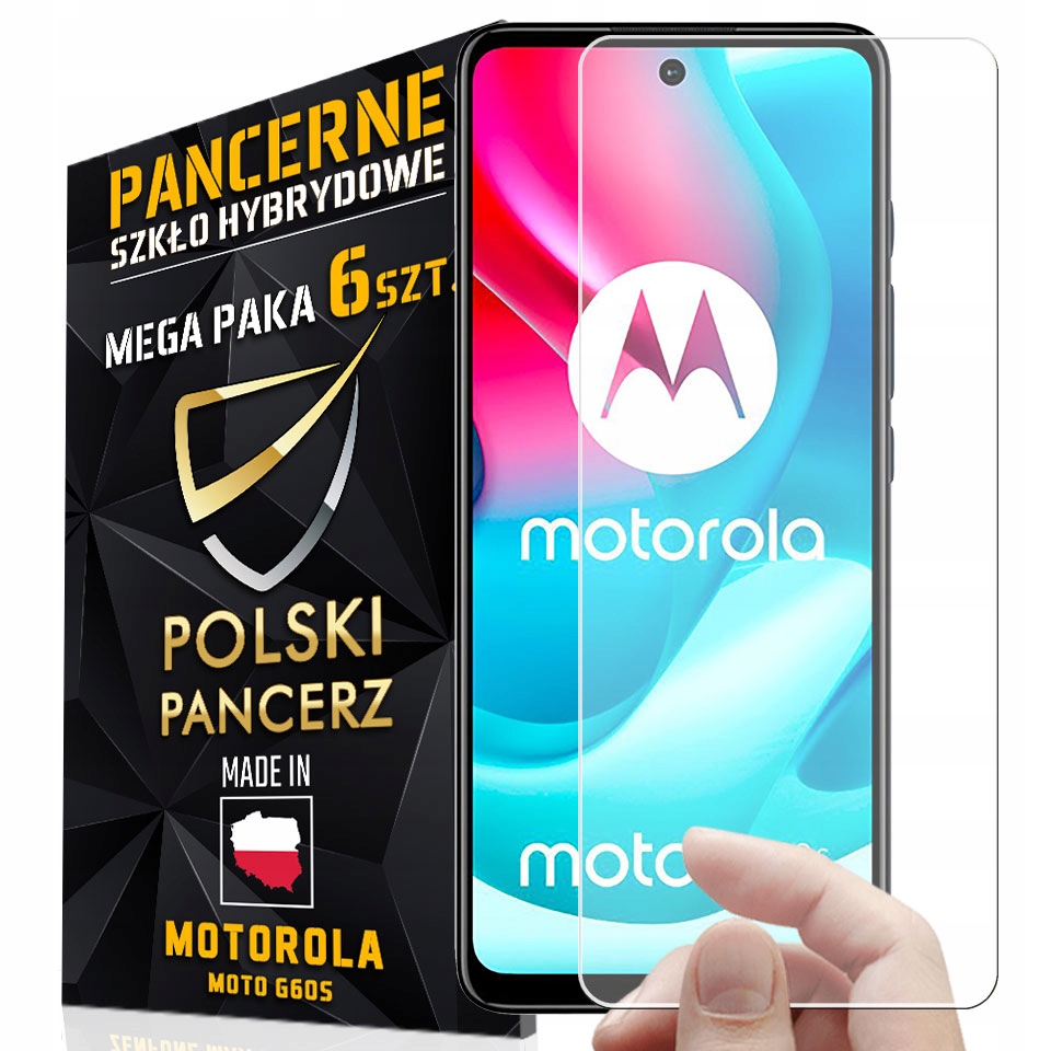 

6PACK Big Pack Szkło Do Motorola Moto G60S