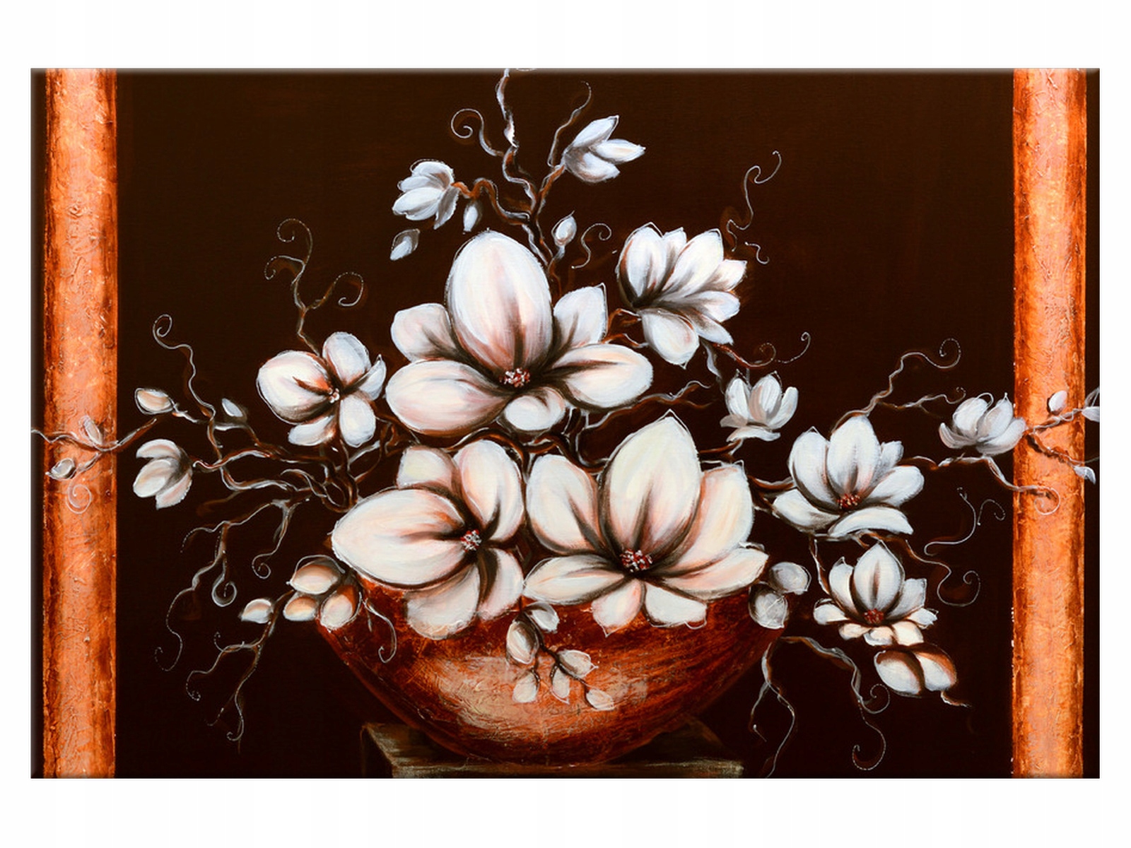 

Obraz 90x60 Kwiaty Magnolia III Waza Przedmiot