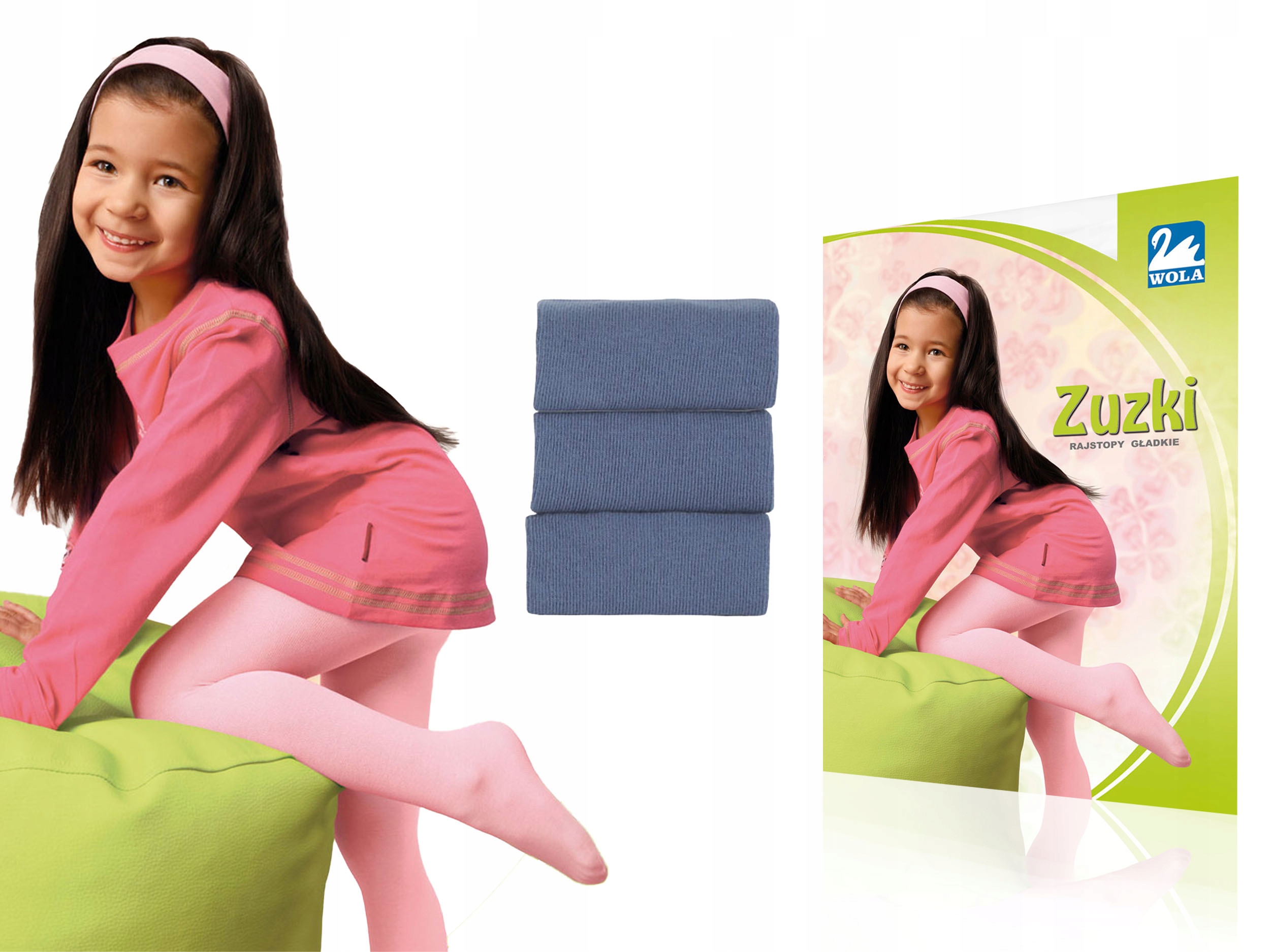 

Wola rajstopy gładkie Zuzki, Jeans 60, 92-98