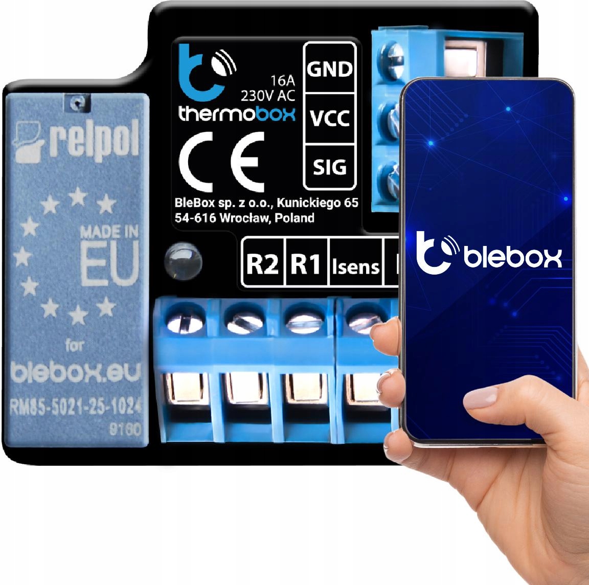 Modul Ochrany Pred Mrazom Thermbox Blebox Wifi Termostat, Kontrola Teploty