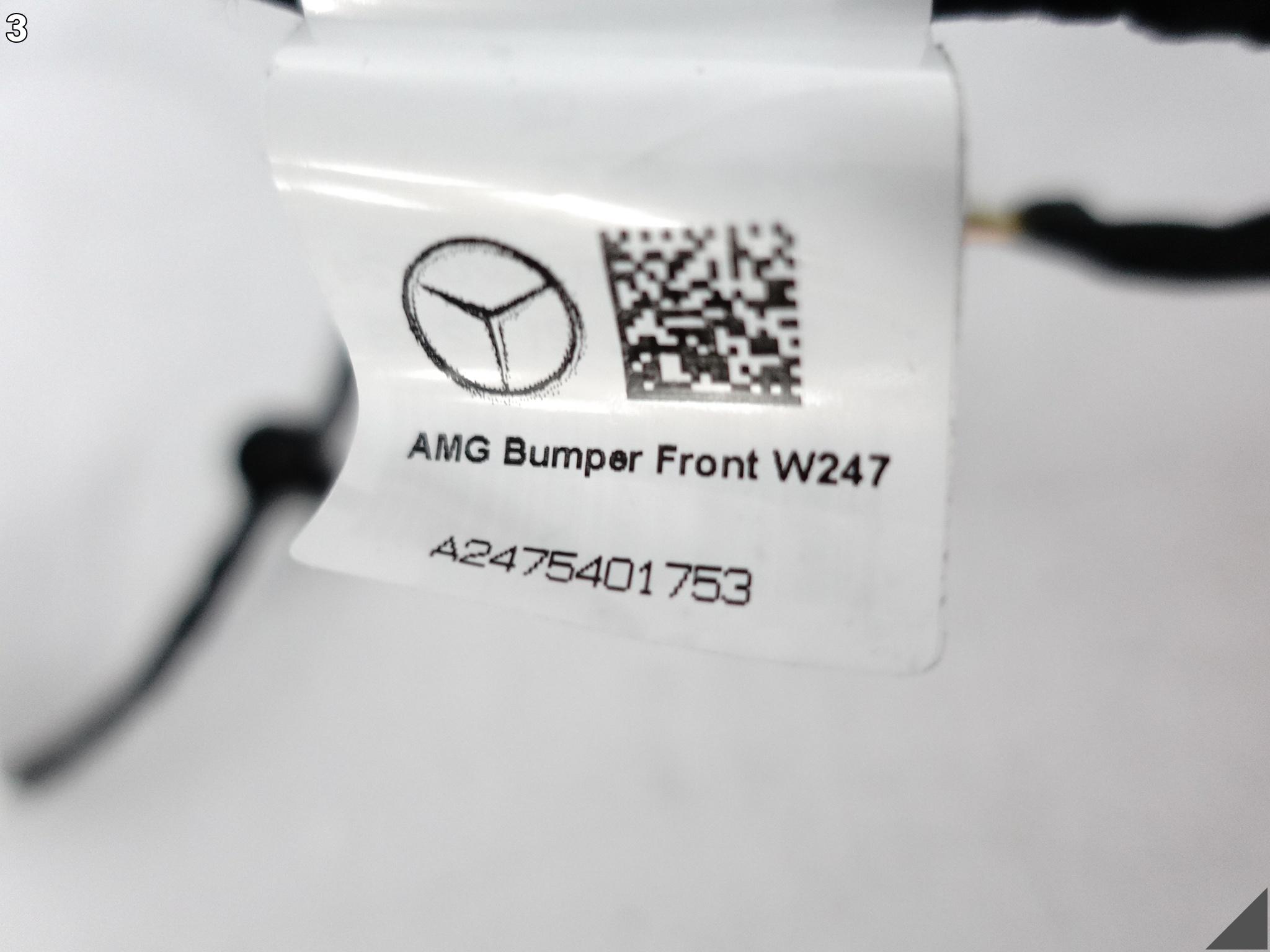 MERCEDES B-KLASA W247 AMG LIFT MOPF 23- bumper wiring bundle PDC front