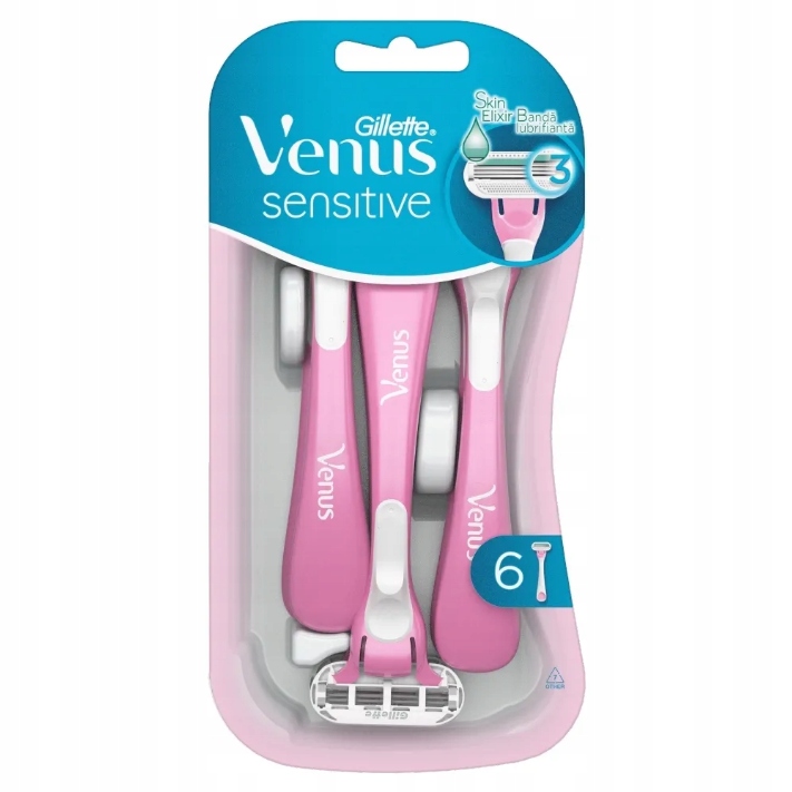 

Gillette Venus Sensitive maszynka do golenia 6 szt
