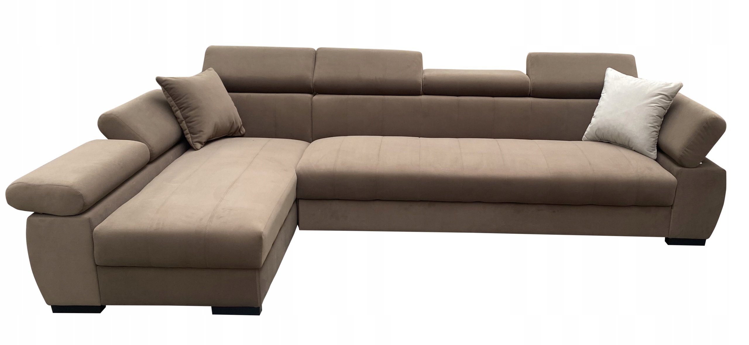 NAROŻNIK ASLAN 3 HONEY RUCHOME ZAGŁÓWKI ROZKŁADANY Kolekcja ASLAN