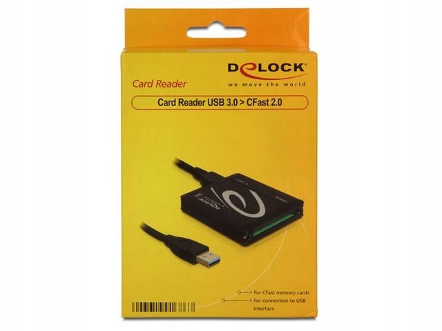 Delock 91686 czytnik CFAST USB 3.0 Производитель Delock