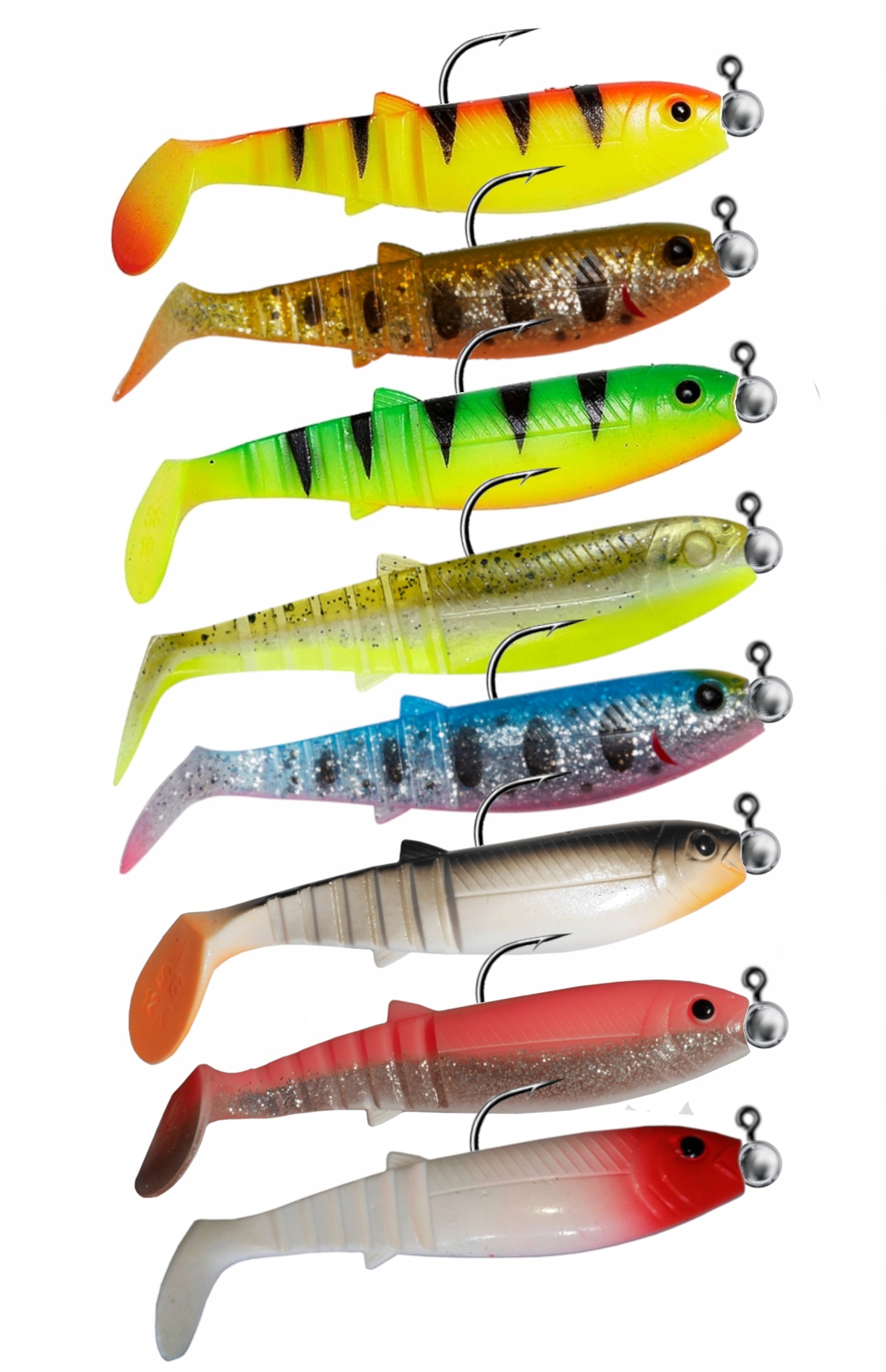 Kopyto Cannibal Savage Gear zestaw 15cm 8SZT 43g